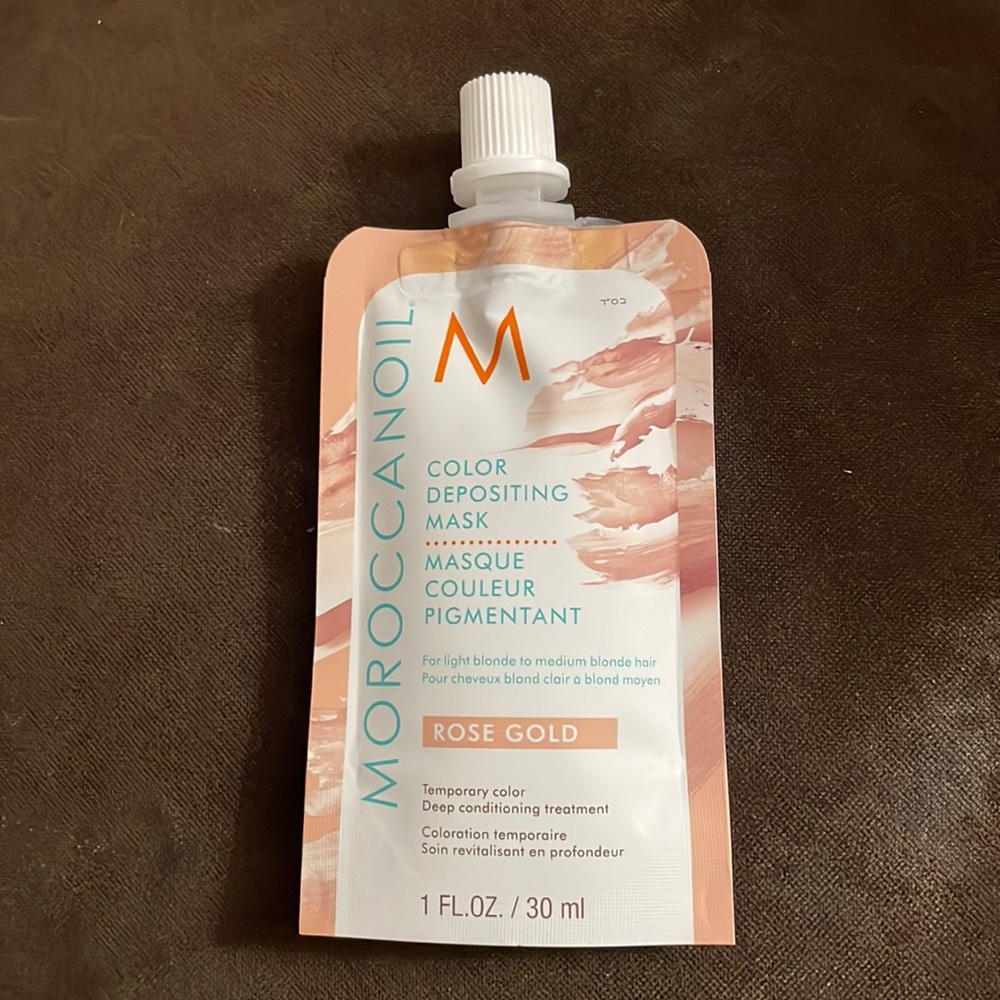 🌹3/$15🌹MINI MoroccanOil Color Depositing Mask in Rosegold